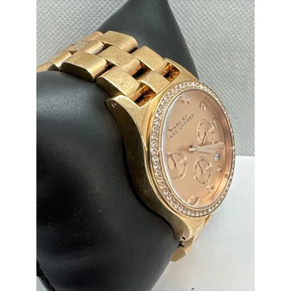 Marc Jacobs Henry MBM3118 Womens Stainless Steel Analog Dial Quartz Watch JNA711